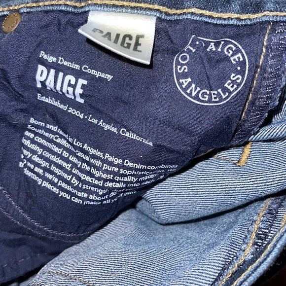 PAIGE “Verdugo” Blue Skinny Jeans - Women’s Size 27 - Picture 10 of 11